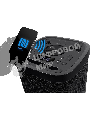 Колонка порт. SVEN АС PS-930 черный 150W 1.0 BT/3.5Jack 7200mAh