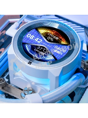 Система жидкостного охлаждения Thermalright Core Vision 360 (360mm, LED, White, ARGB/Fans: 3x120mm, 72.37CFM, 27.7dBA, 2000RPM/Pump height 66mm, Rad thickness 27mm/S: 1700, 1200, 1851, 115X, 2011, 2066, AM5, AM4)