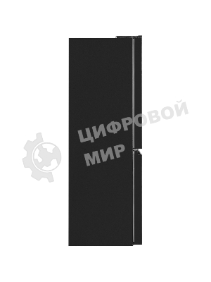 Холодильник Maunfeld MFF192NFB01 Inverter черный стекло трехкамерный 334/184л морозилка снизу, No Frost, Side by Side