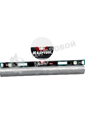 Уровень KRAFTOOL A-RATE CONTROL 2000 мм, магнитный сверхпрочный уровень с зеркальным глазком