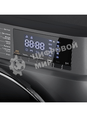Стиральная машина Maunfeld MFWM127ISB02 графит, загрузка фронтальная 7кг, 1200 об/мин., класс: A+++