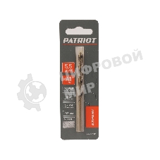 Сверло PATRIOT EXPERT по металлу, Р6М5К5, 5,5 мм, 1 шт в блистере