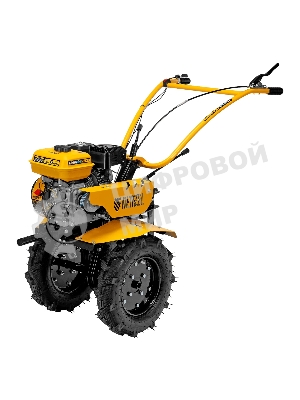 Мотоблок Denzel DPT-270S, 7 л.с., ремен.сцеп, фрез 3х4, ШОМ, передачи 2В/1Н