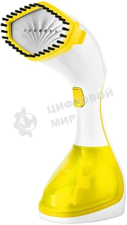 Отпариватель Kitfort КТ-999-4 желтый/белый, 1600 Вт, 20 г/мин, 240 мл