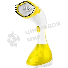 Отпариватель Kitfort КТ-999-4 желтый/белый, 1600 Вт, 20 г/мин, 240 мл