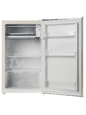 Холодильник Ascoli ADFRY90 бежевый однокамерный 85/15л морозилка сверху