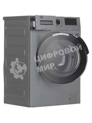 Стиральная машина Beko WSPE7H616S cеребристый, загрузка фронтальная 7,5 кг, 1200 об/мин., класс: А