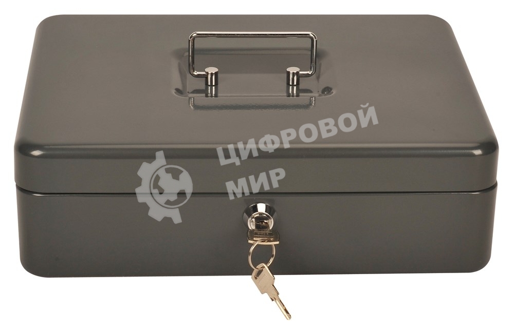 Ящик для денег Cactus CS-CB-004GY 90x300x240 серый
