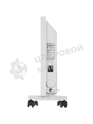 Конвектор электрический Primera Ram PHP-1508-MXR, белый, 1500 Вт, 20 м2, термостат