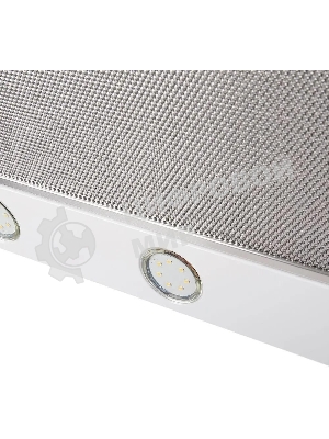 Вытяжка встраиваемая Maunfeld Ouse Touch Glass 60 белый, 60 см, 750 куб. м/ч, 48 дБ