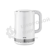 Чайник электрический Centek CT-1010 белый, 2200 Вт, 1.5 л