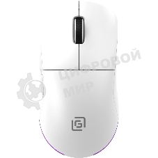 Мышь беспроводная Oklick 900GMW белый, 26000 dpi, радиоканал, Bluetooth, USB, кнопки - 6