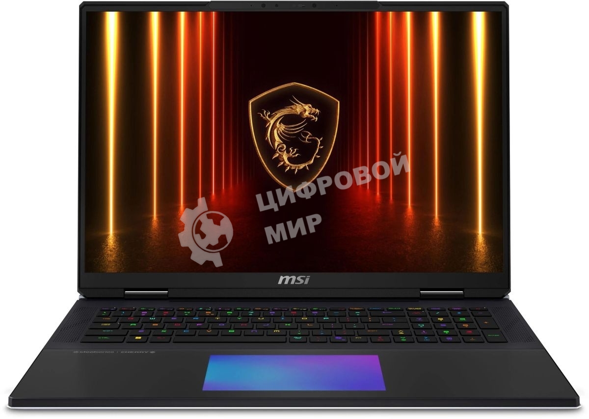 Ноутбук MSI Titan 18 HX AI A2XWJG-206RU черный Core Ultra 9 285HX 64Gb SSD 4Tb NVIDIA GeForce RTX 5090 для ноутбуков 24Gb 18