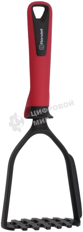 Картофелемялка Rondell Craft RD-1869 черный/красный упак.: картонная подложка