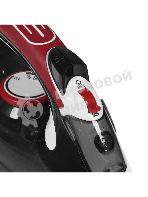 Утюг Atlanta ATH-5493 черный/белый/красный, 2000 Вт, 32 г/мин, 86 г/мин, 200 мл