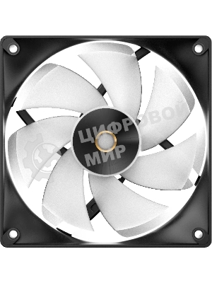 Вентилятор для корпуса Ocypus Delta F12 BK, 120x120x25мм, 4-PIN PWM, 500-2000 RPM, 29 DBA MAX, HYDRO BEARING