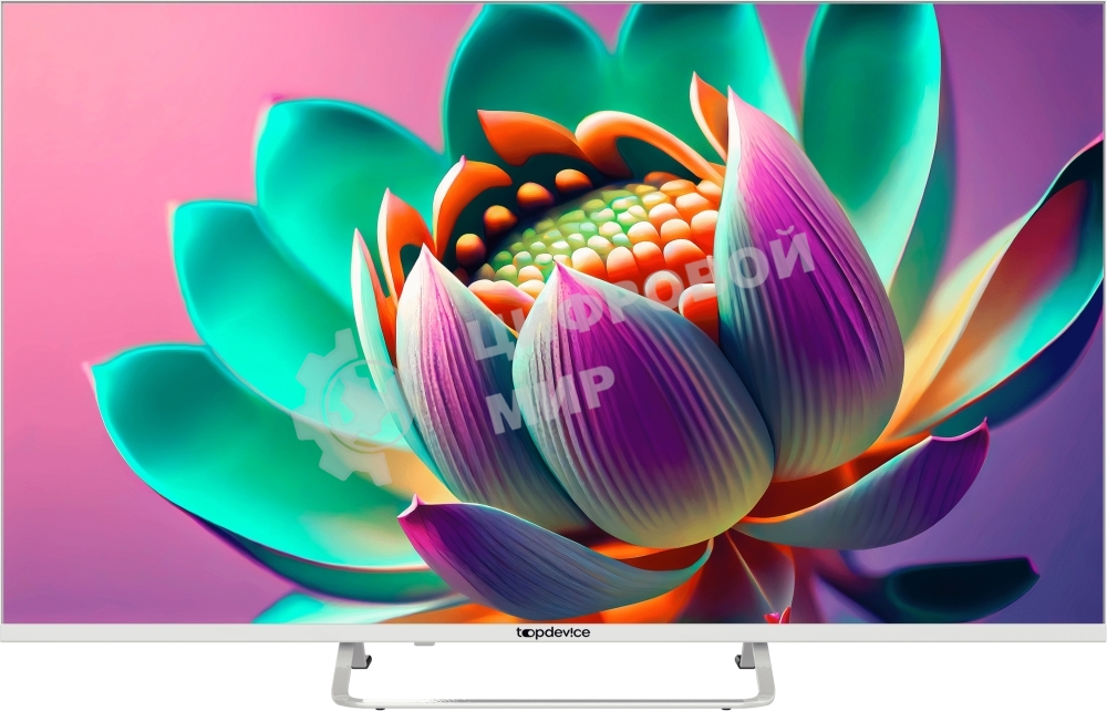Телевизор Topdevice 43'' TDTV43CS07U белый LED 4k UHD 60Hz Smart TV