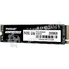 Накопитель SSD Patriot PCIe 4.0 x4 2Tb P400LP2KGM28H P400 Lite M.2 2280