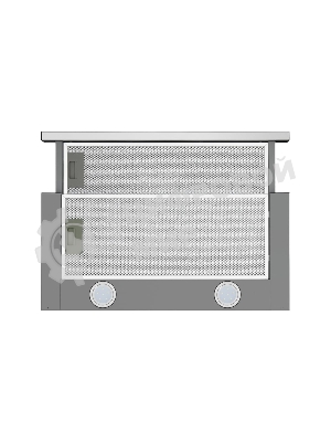 Вытяжка встраиваемая Maunfeld VS Fast 60 нержавеющая сталь, 60 см, 850 куб. м/ч, 47 дБ