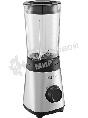 Блендер стационарный Kitfort КТ-3570 305Вт нержавеющая сталь/черный