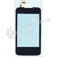 Сенсорное стекло (тачскрин) для Huawei HX035579A_VO W1447, черное