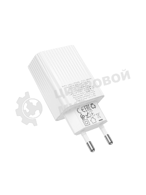Сетевое зарядное устройство BOROFONE (6941991122767) BAS74A 1USB+1Type-C 3.0A QC3.0 PD 20W White
