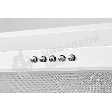 Вытяжка встраиваемая Kuppersberg Inlinea 70 WX белый/нержавеющая сталь, 70 см, 1300 куб. м/ч, 41 дБ