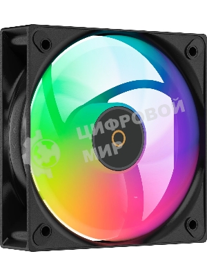 Кулер для процессора Ocypus Gamma A40 BK ARGB Digital, 100мм ARGB FAN, Top Display Panel, 4 HEAT PIPES, 4-PIN PWM, 600-2400 RPM, 29.5DBA, HYDRO BEARING, LGA115X/1200/1700/18XX, AM4/AM5