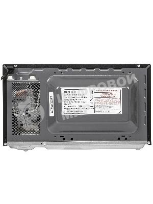 Микроволновая печь Centek CT-1550 черный, 20 л, 700 Вт, переключатели - поворотный механизм