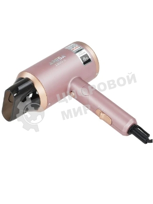 Фен ARESA AR-3222 розовый, 1800 Вт, компактный