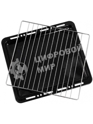 Плита комбинированная Flama RK 2211 белый, конфорок 4 шт, духовка 50 л, 50 см x 85 см x 60 см