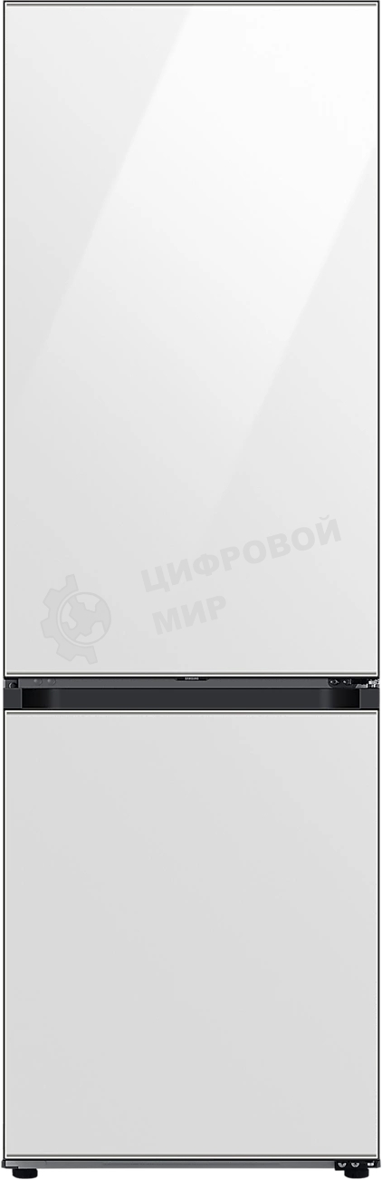 Холодильник Samsung RB34C7B5E12/EF белый стекло двухкамерный 230/114л морозилка снизу, No Frost