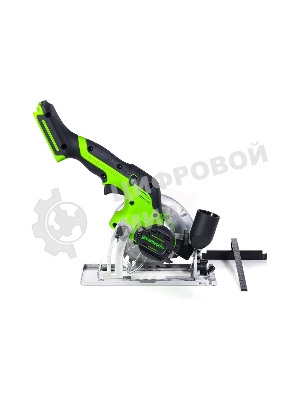Циркулярная пила аккумуляторная GreenWorks G24MCS 24В, бесщеточная, без АКБ и ЗУ (1501207)