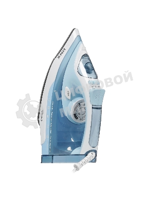 Утюг Atlanta ATH-5544 голубой/белый, 2200 Вт, 32 г/мин, 85 г/мин, 400 мл