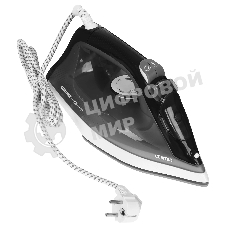 Утюг Centek CT-2307 черный/белый, 2800 Вт, 60 г/мин, 190 г/мин, 300 мл