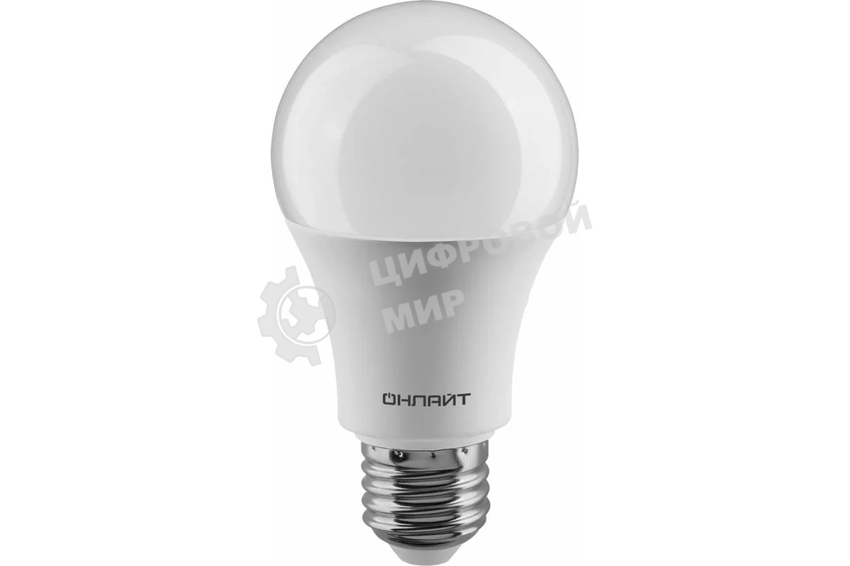 Лампа светодиодная ОНЛАЙТ 61149 OLL-A60-15-230-2.7K-E27 грушевидная