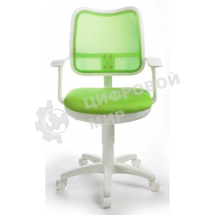 Кресло Бюрократ CH-W797/SD/TW-18 салатовый, сетка/ткань, 120 кг, механизм качания