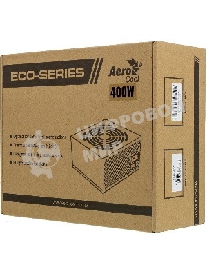 Блок питания Aerocool/Formula ECO-400W, 400Вт, 120мм, серый