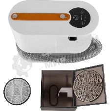 Пылесос Hyundai HYV-PETPRO1 1800Вт белый/коричневый