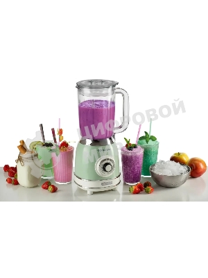 Блендер стационарный Ariete Vintage 0583/04 зеленый, 1000 Вт, 4 скорости, турбо