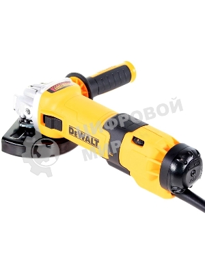 Угловая шлифовальная машина DeWalt DWE4257-QS 1500Вт 10000об/мин рез.шпин.:M14 d=125мм