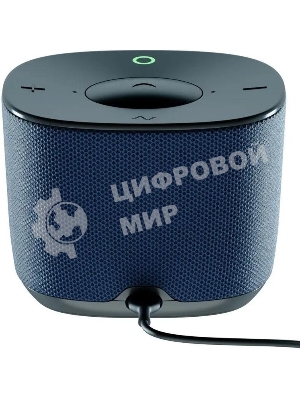 Умная колонка Sber Boom Home, 8Вт, с экраном, 1 динамик, часы, мультирум, TWS, Zigbee хаб, Wi-Fi, Bluetooth 5.0, Zigbee, Салют, морской