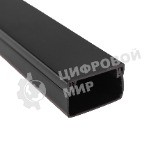 Кабель-канал Rexant 20х10 мм, черный