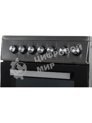 Плита электрическая Beko FSS57100GX серебристый, конфорок 4 шт, духовка 60 л, 50 см x 85 см x 60 см