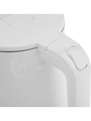 Чайник электрический Centek CT-0005 2200 Вт, 1.7 л, белый
