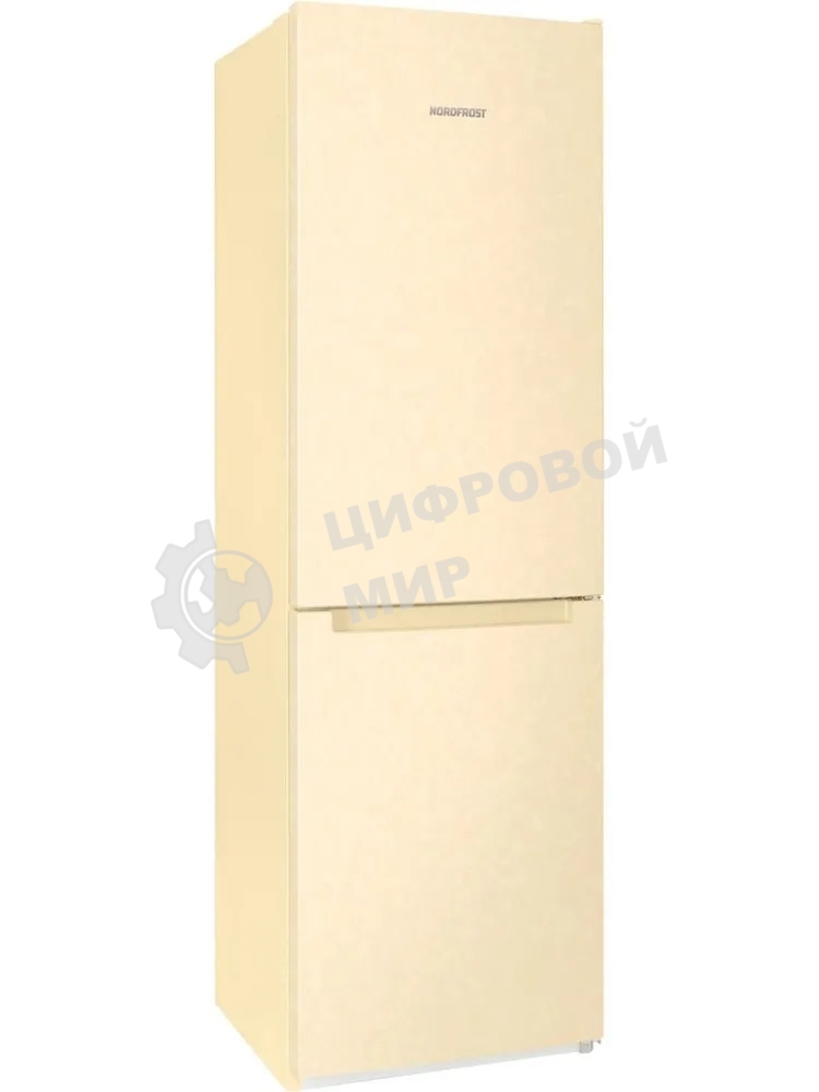 Холодильник Nordfrost NRB 152 ME бежевый мрамор двухкамерный 205/115 л морозилка снизу, капельная система
