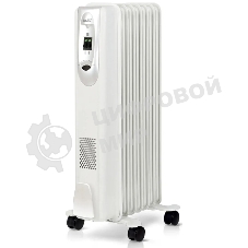 Обогреватель масляный Ballu Comfort BOH/CM-07WDN (7 секций) белый, 1500 Вт, 20 м2, термостат