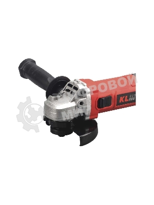 Угловая шлифовальная машина (болгарка) KLECO KE75115AT 750 Вт (115мм, сеть, защитн кожух, рукоять, ключ, запасн угол. щетка)