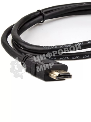 Кабель HDMI-19M --- MiniHDMI-19M ver 2.0+3D/Ethernet,1m Telecom