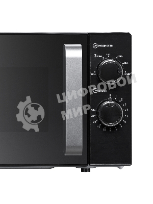 Микроволновая печь BBK 20MWS-776M/B-M черный, 20 л, 700 Вт, переключатели - поворотный механизм
